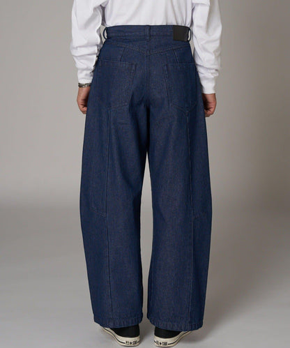 【Ciaopanic】單水洗寬鬆牛仔褲