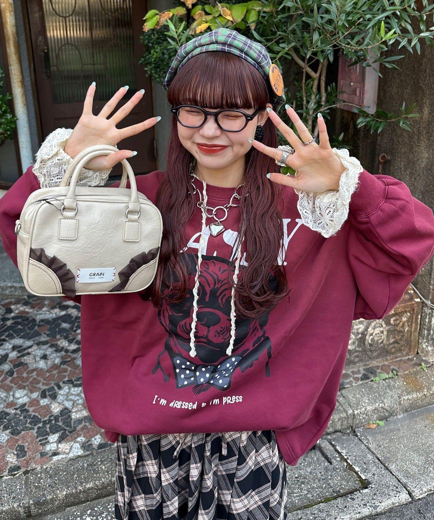 【まるお(@_maruoo0___)企畫】巴哥犬印花衛衣