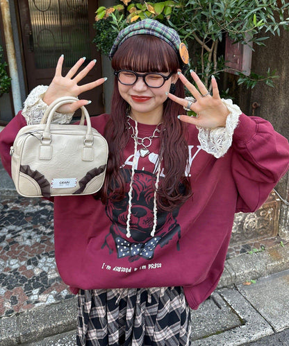 【まるお(@_maruoo0___)企畫】巴哥犬印花衛衣