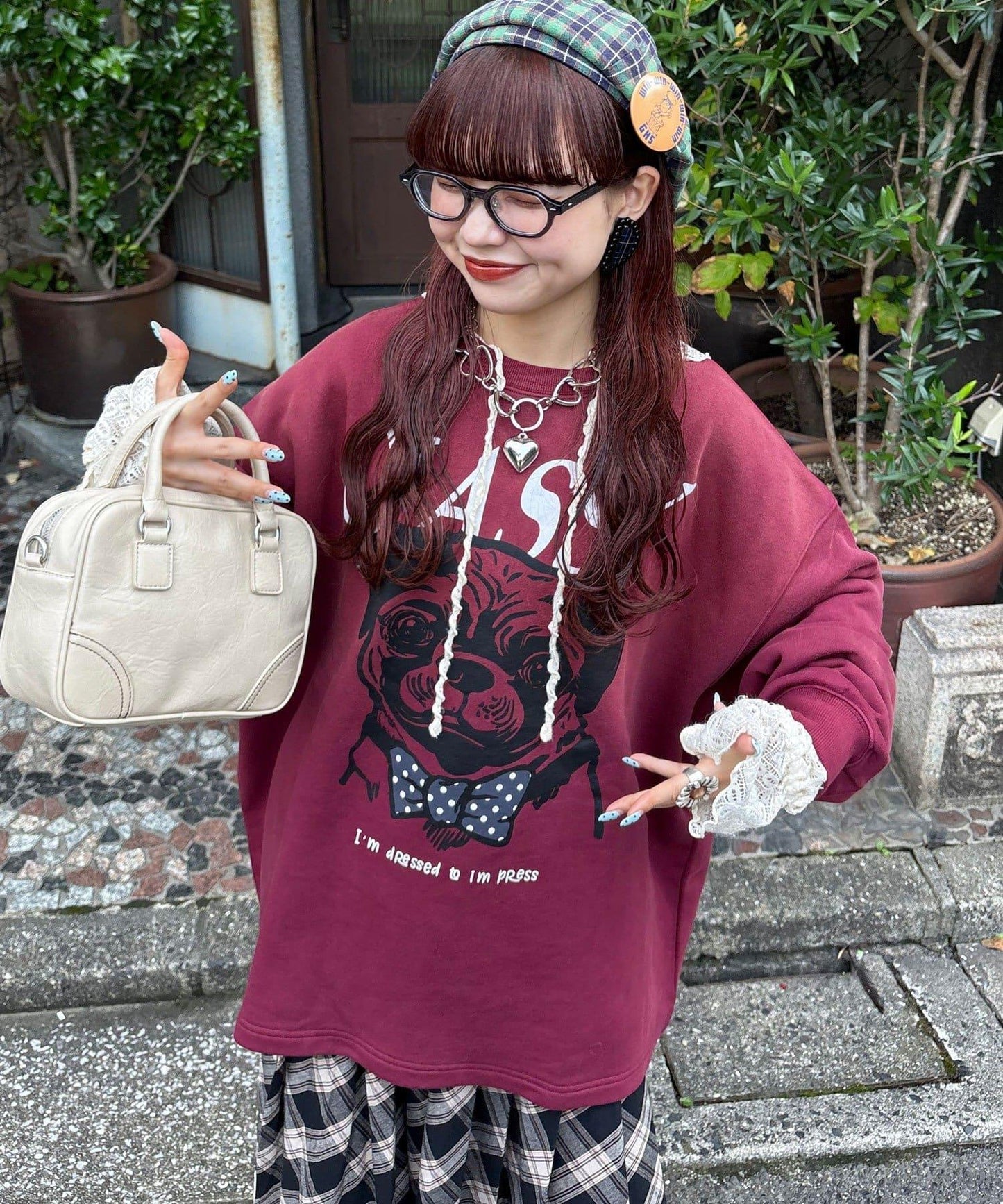 【まるお(@_maruoo0___)企畫】巴哥犬印花衛衣