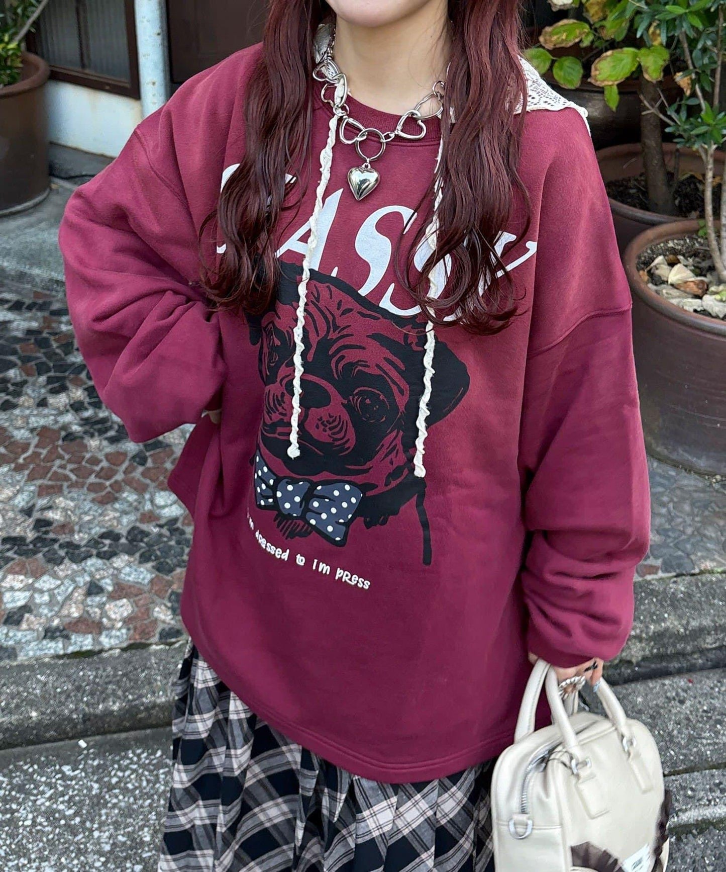 【まるお(@_maruoo0___)企畫】巴哥犬印花衛衣