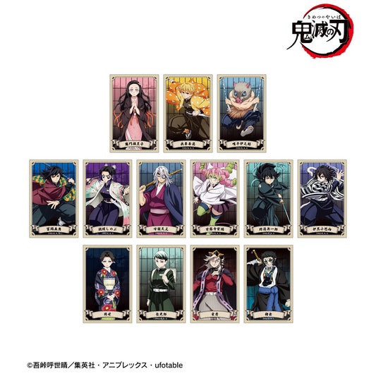 《鬼滅之刃》 交易插畫卡 ver.B（單位/全套BOX）【BOX／13個裝】