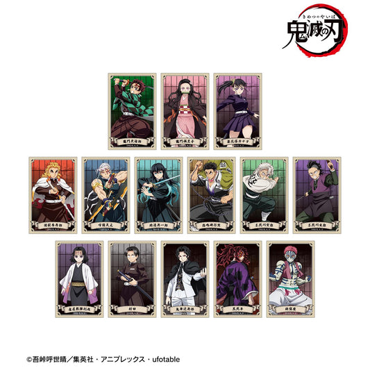 《鬼滅之刃》 交易插畫卡 ver.A（單位/全套BOX）【BOX／14個裝】