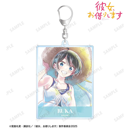 《租借女友》更科瑠夏 Ani-Art aqua label 第2彈 大號亞克力鑰匙扣