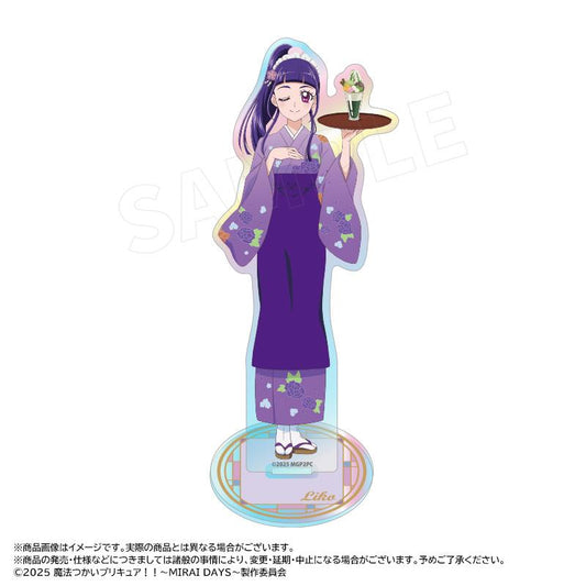 魔法使光之美少女！！～MIRAI DAYS～_新繪製和風甜品店ver. 極光亞克力立牌 B 十六夜莉可