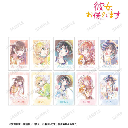 《租借女友》_交易式 Ani-Art aqua label 第二彈 插畫卡 vol.3（單品/全套BOX）【BOX/10包入】