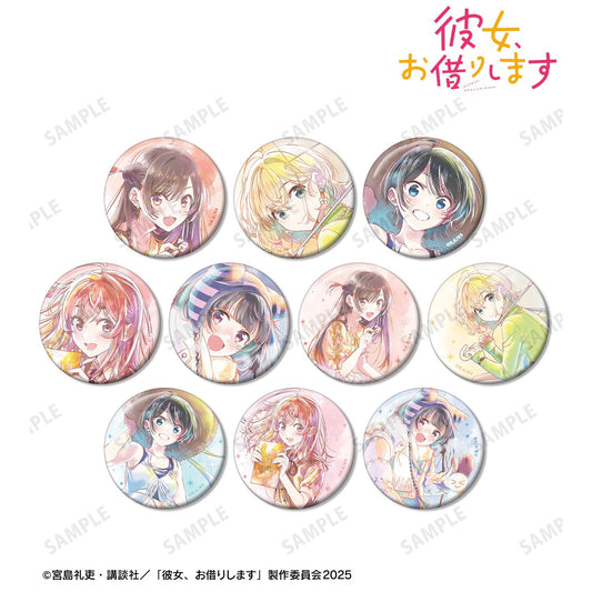 《租借女友》交易式 Ani-Art aqua label 第二彈徽章（單品/全套BOX）【BOX/10包入】