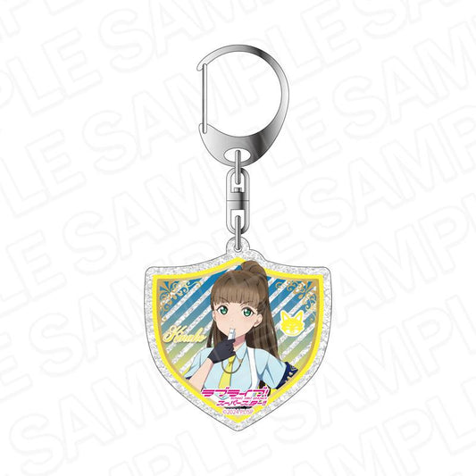 LoveLive! Superstar!! 閃粉亞克力鑰匙扣 櫻小路綺羅 警察ver.