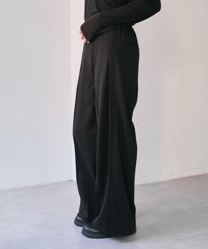 《動畫あり》寬鬆剪裁長褲【SUM1 STYLE(スミスタイル)】