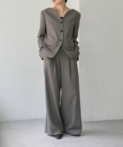 《動畫あり》槍駁殼格紋休閒褲【SUM1 STYLE(スミスタイル)】