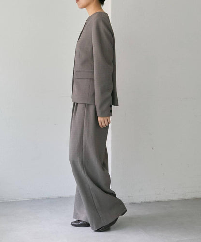 《動畫あり》槍駁殼格紋休閒褲【SUM1 STYLE(スミスタイル)】