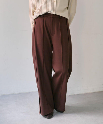 《動畫あり》寬鬆剪裁長褲【SUM1 STYLE(スミスタイル)】