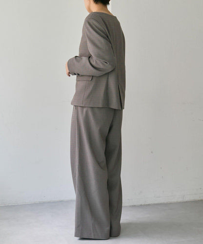 《動畫あり》槍駁殼格紋休閒褲【SUM1 STYLE(スミスタイル)】