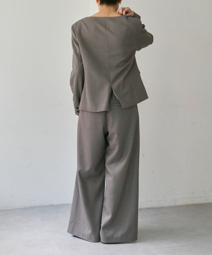 《動畫あり》槍駁殼格紋休閒褲【SUM1 STYLE(スミスタイル)】