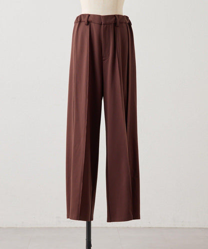 《動畫あり》寬鬆剪裁長褲【SUM1 STYLE(スミスタイル)】