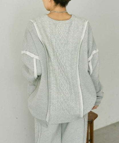 加絨針織上衣【SUM1 STYLE】