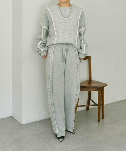 加絨針織上衣【SUM1 STYLE】