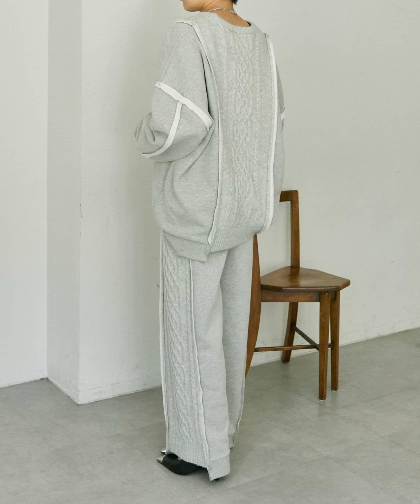 加絨針織上衣【SUM1 STYLE】