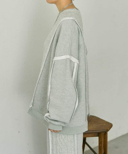 加絨針織上衣【SUM1 STYLE】