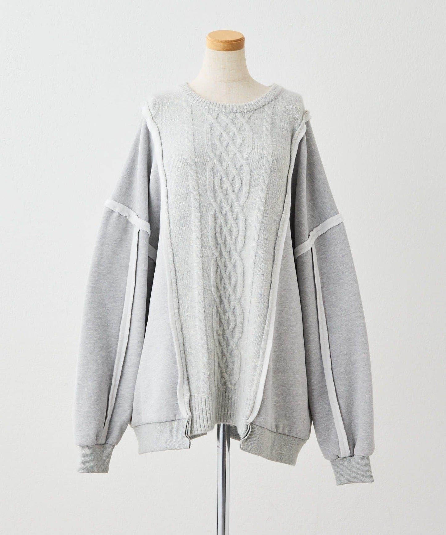 加絨針織上衣【SUM1 STYLE】