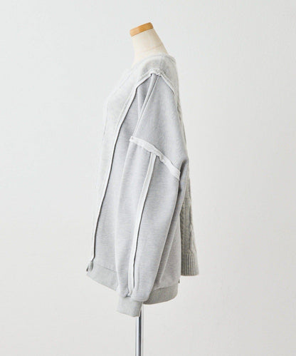 加絨針織上衣【SUM1 STYLE】