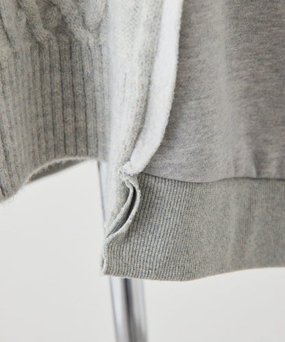 加絨針織上衣【SUM1 STYLE】