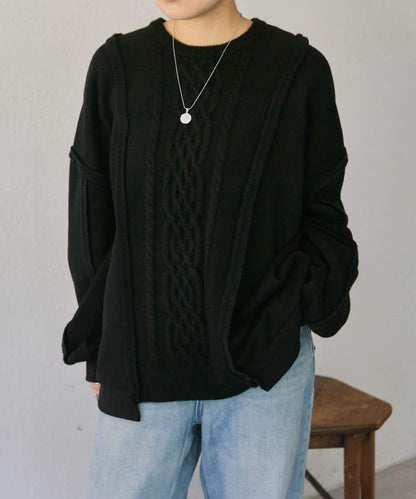 加絨針織上衣【SUM1 STYLE】