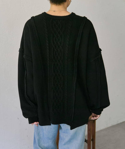 加絨針織上衣【SUM1 STYLE】