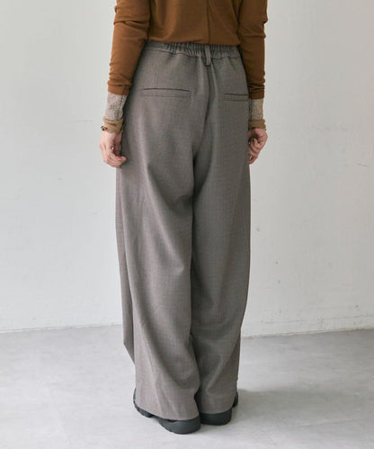 《動畫あり》槍駁殼格紋休閒褲【SUM1 STYLE(スミスタイル)】