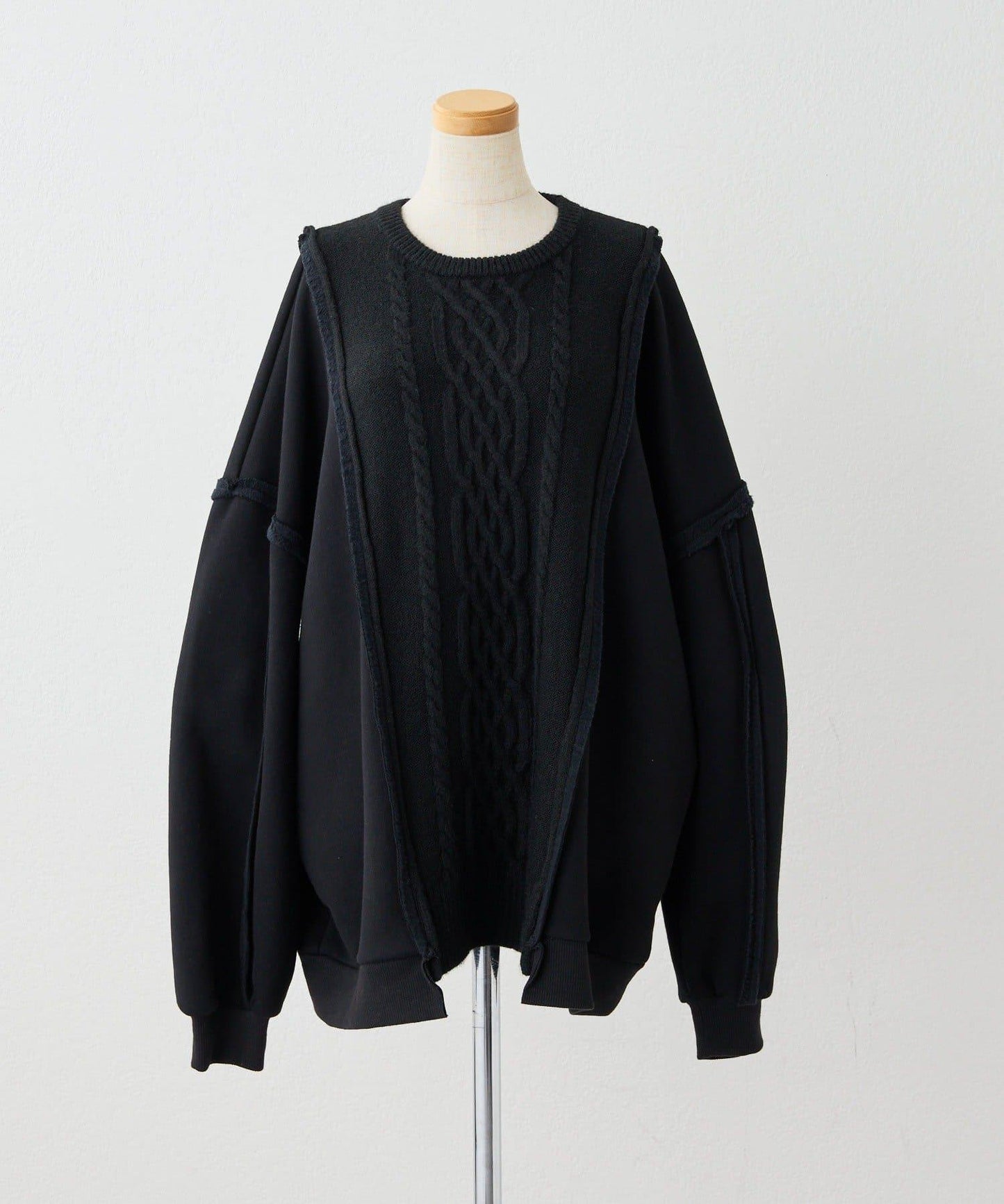 加絨針織上衣【SUM1 STYLE】