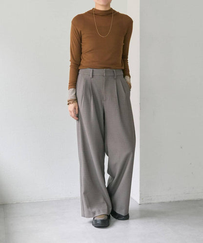 《動畫あり》槍駁殼格紋休閒褲【SUM1 STYLE(スミスタイル)】