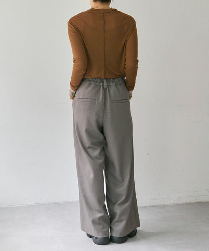 《動畫あり》槍駁殼格紋休閒褲【SUM1 STYLE(スミスタイル)】