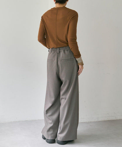 《動畫あり》槍駁殼格紋休閒褲【SUM1 STYLE(スミスタイル)】