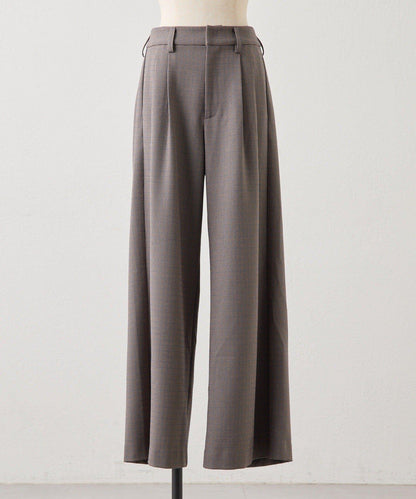 《動畫あり》槍駁殼格紋休閒褲【SUM1 STYLE(スミスタイル)】