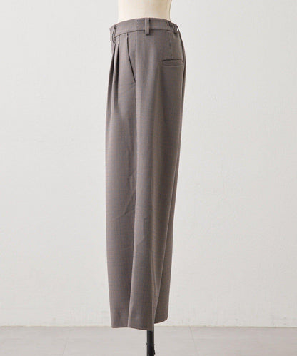 《動畫あり》槍駁殼格紋休閒褲【SUM1 STYLE(スミスタイル)】