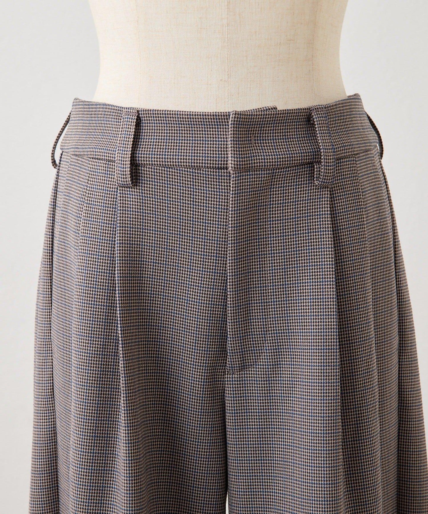 《動畫あり》槍駁殼格紋休閒褲【SUM1 STYLE(スミスタイル)】