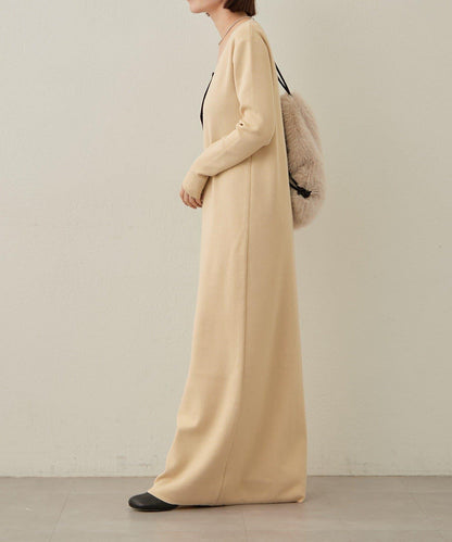 【sato企畫】針織連衣裙吊帶背心套裝