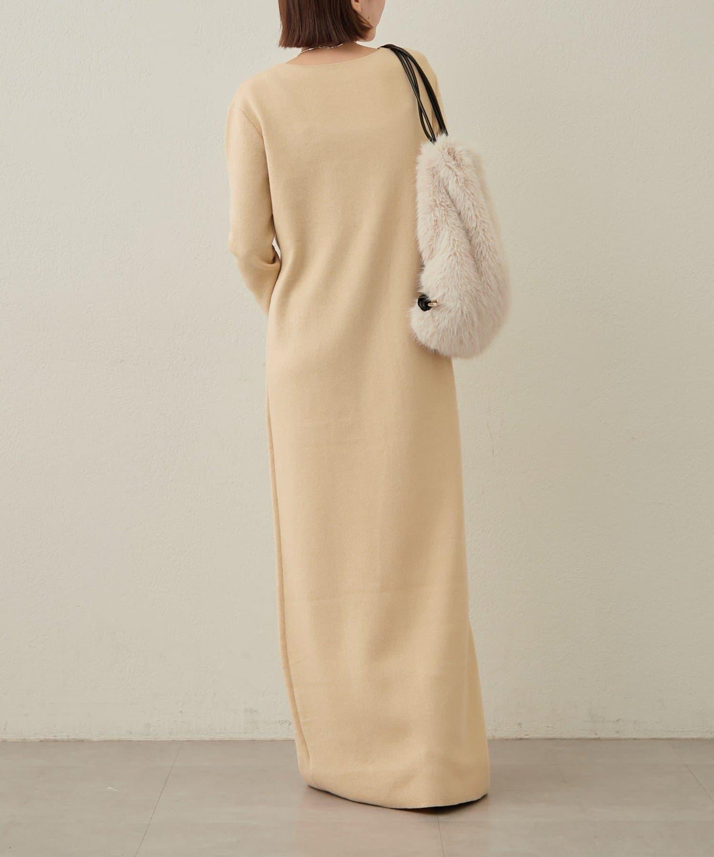 【sato企畫】針織連衣裙吊帶背心套裝