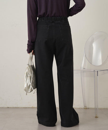 衛衣牛仔喇叭褲