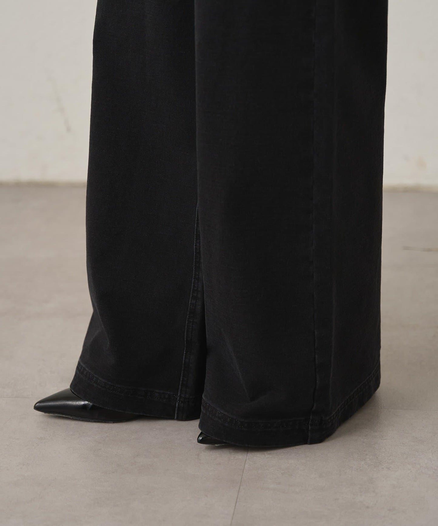 衛衣牛仔喇叭褲