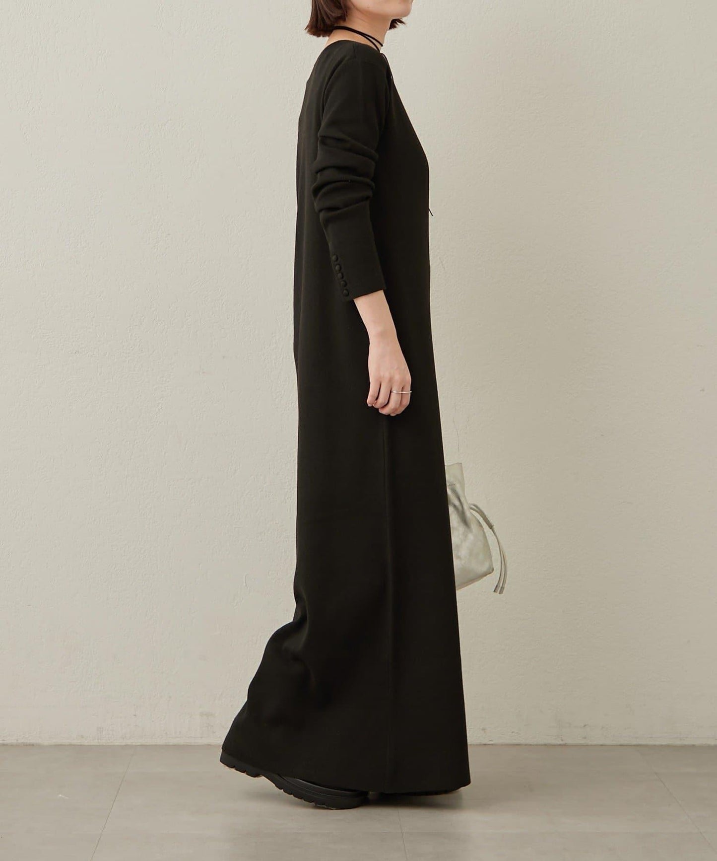 【sato企畫】針織連衣裙吊帶背心套裝