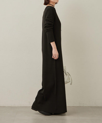 【sato企畫】針織連衣裙吊帶背心套裝