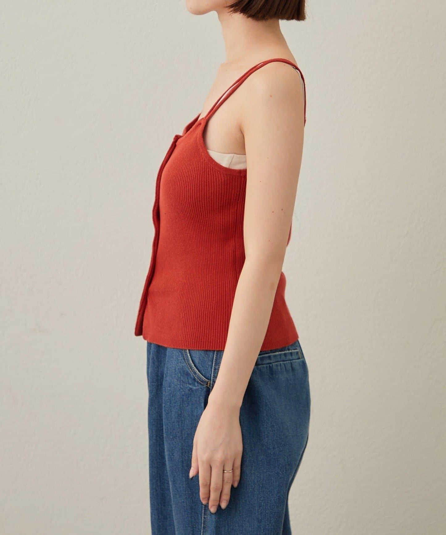 【sato企畫】針織連衣裙吊帶背心套裝