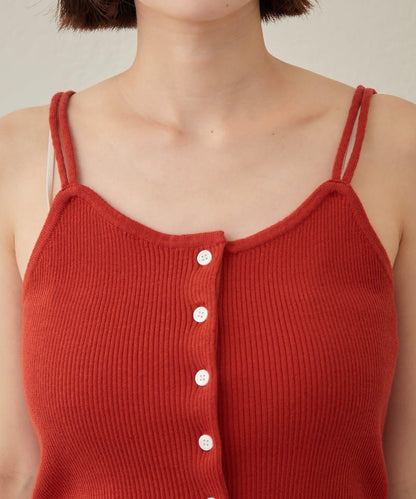 【sato企畫】針織連衣裙吊帶背心套裝