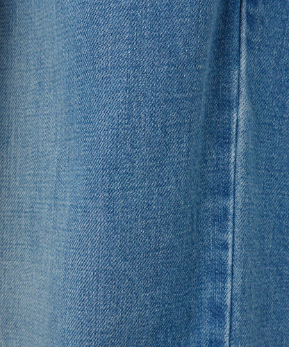 《フルカワコラボ》寬鬆褶皺牛仔褲