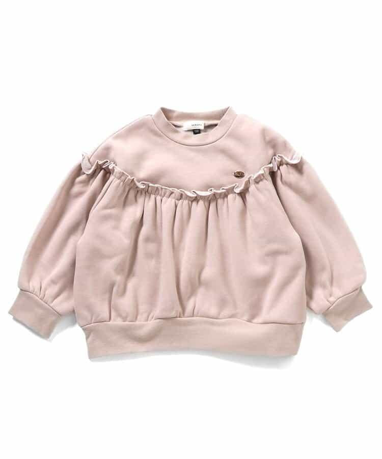 內加絨荷葉邊衛衣