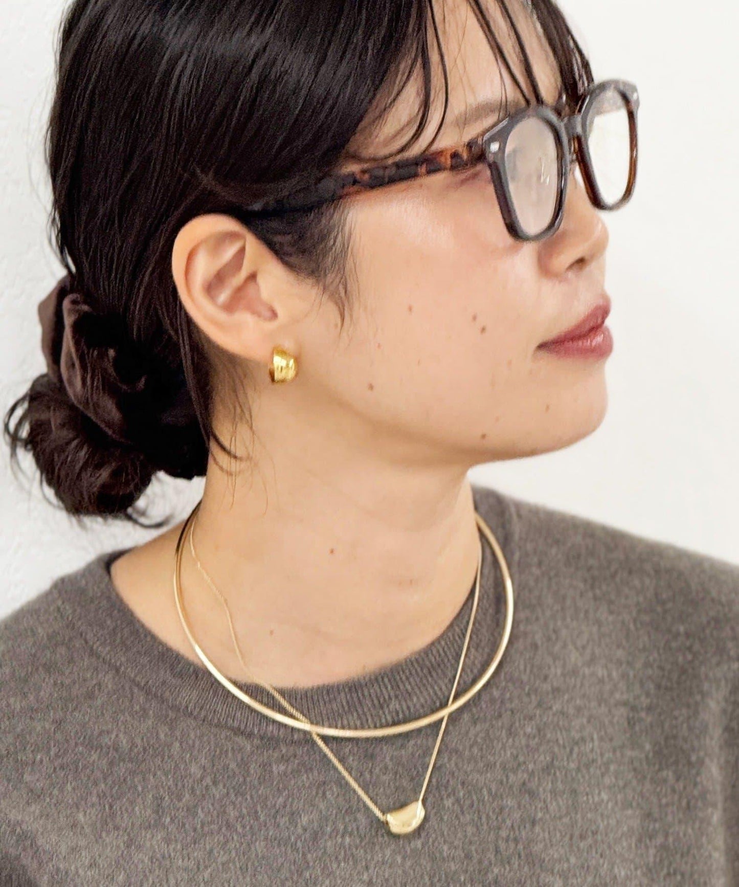 【防藍光】變色棕色鏡框太陽鏡