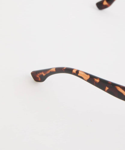 【防藍光】變色棕色鏡框太陽鏡