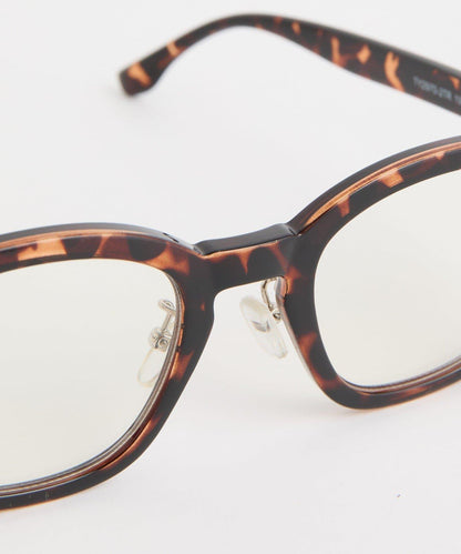 【防藍光】變色棕色鏡框太陽鏡