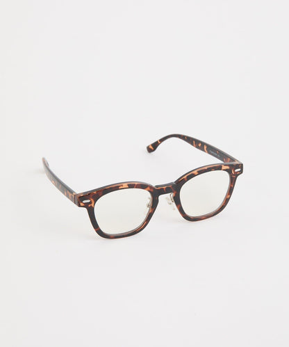 【防藍光】變色棕色鏡框太陽鏡